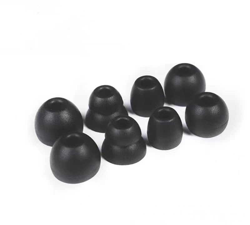 Wiki VALLEY Eartips for Powerbeats Pro Eartips Replacement Set, 4 Pairs, Black