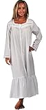 The 1 for U Grace 100% Cotton Victorian Nightgown Long Sleeves 7 Sizes