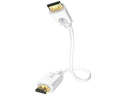 In-akustik Mini HDMI Cable - 3.0 m - White