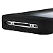SQDeal Hybrid Hard Case Protective Cover with Touch Stylus Pen, Front Back Screen Protector, Dust Plug, Earphone for iPhone 4/4s - Black