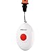 SINGCALL Oval Rounded Shape Lightweight, Comfortable More Convenient,Olderly Patients Children Patrol Officers' Calling, 1-Button Pager APE160