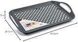 DIVCHI Set of 2 Rectangular Non-Slip Serving Trays with Handles view 10
