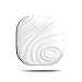 Nut3 Smart Key Finder Bluetooth WiFi Tracker GPS Locator Wallet Phone Key Anti-Lost Bidirectional Alarm Reminder (1 Pack, White)