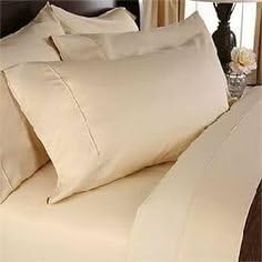 COT PRINTS 100% Cotton 200 TC Extra Large Double Bed Sheet Set (1 Sheet and 2 Pillow Covers)(Beige)