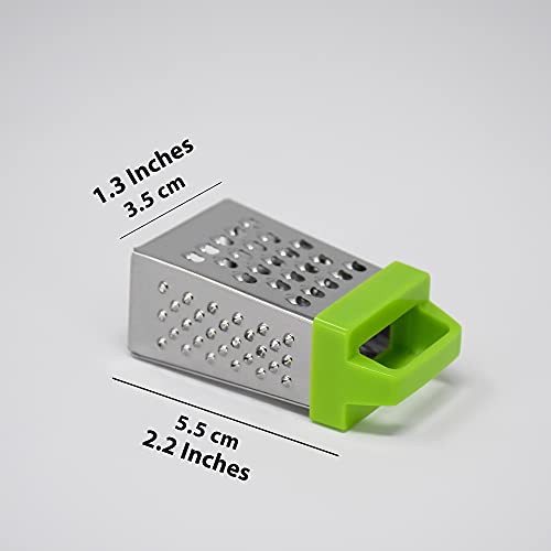 Stainless Steel Mini Cheese Grater 4Sided Multifunctional tiny cheese grater Best for