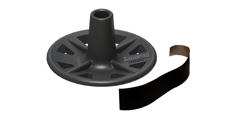 SandPad/EZ-Walk Cane Pad Stabilizer Tip (Single Pack for Canes) by SandPad™ Brands