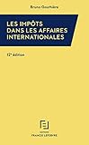 IMPOTS DANS LES AFFAIRES INTERNATIONALES 19-20 by 
