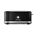 KitchenAid KMT4116OB 4 Slice Long Slot Toaster with High Lift Lever, Onyx Black
