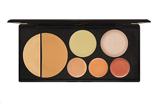 EVE PEARL Flawless Face Palette, Foundation, Concealer, Blush all in one palette-TAN.8oz