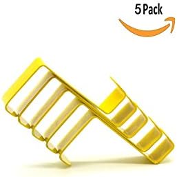 Tools Behind the Door Storage Closet Organizer and Bathroom Storage with Hanging Hooks for Coat Rack-Bath Towels-Purse Hanger，Closet Organizer and Bathroom Storage with Hanging Hook(5PACK)