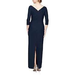 Alex Evenings Women's Slimming Long Length