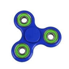Christmas Concepts® - Exclusive Blue & Green Fidget Hand Spinner - Stress Reducer, Stress Relief, Autism - Spin Time 1-3 Minutes