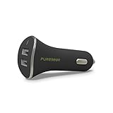 PureGear Dual USB Car Charger - 24W