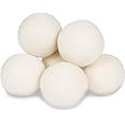 Wool Dryer Balls by Smart Sheep 6-Pack | Original XL Premium Reusable Natural Fabric Softener Award-Winning | Replaces Dryer 
