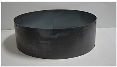 Amazon Com Quality Brand Company Qbc Pd Metals Steel Campfire Ring Solid Design Unpainted Small 30 D X 10 H Garden Outdoor