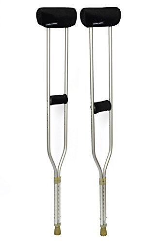 Comfy Crutches Premium Crutch Pads For Crutches-#1 Crutch Pad In Australia.Ultra Padded Cushions For Crutches Making Crutches Comfortabl,Fits Kids And Adult Crutches, Contains Padded Handgrips