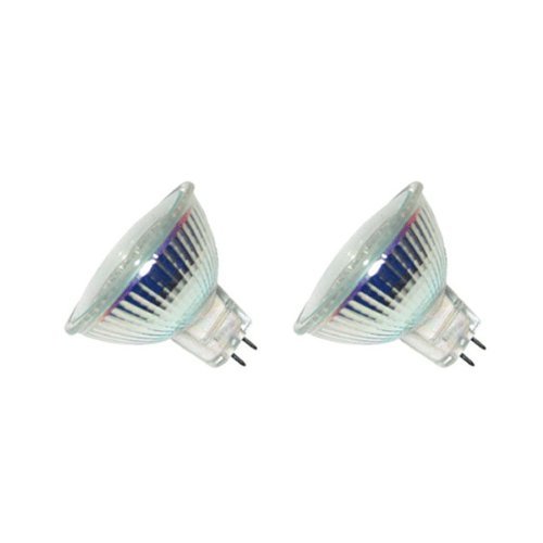 Photo 1 of 2-Pack MR16-12V-35W-2P MR16 with UV Front Glass 35W 12V Halogen Flood Reflector Light Bulbs, APLIQ013