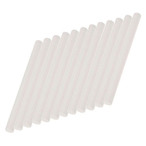 Glue Gun Sealing Wax Sticks, Yoption 12 Pcs No Cord Wicks Cylindrical Fire Manuscript Sealing Wax for Glue Gun (Ivory White#1) - Thumbnail 6