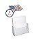 SOURCE ONE Premium Counter Top Full Size, 8.5 x 11 Inches Wide Acrylic Brochure Holder