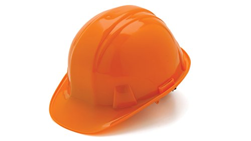 Pyramex Orange Cap Style 4 Point Ratchet Suspension Hard Hat Pyramex Orange Cap Style 4 Point Ratchet Suspension Hard Hat