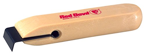 Red Devil 3040 1 12" Double 3010 Singleedge Plastic Scraper 1" Beige