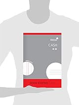 Silvine A4 Book Keeping Cash 32 Pages Treble Cash Ref SJA4C view 3
