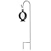Ashman Shepherd Hook 48 Inch 10 Pack, Rust Resistant Steel Hooks Ideal for Hanging Plant Baskets, Solar Lights, Lanterns, Bird Feeders & More (Black)