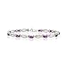 white gold tennis bracelet