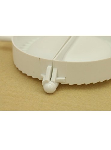 OAIMYY Kitchen Tool Plastic Pastry Dough Pie Meat Filling Press Dumpling Maker Mold (White-3Pcs)