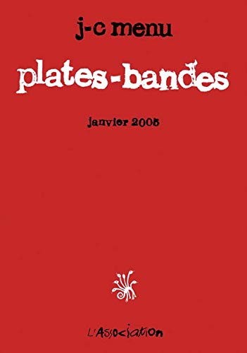 Plates-bandes (Éprouvette) (French Edition) by Jean-Christophe Menu