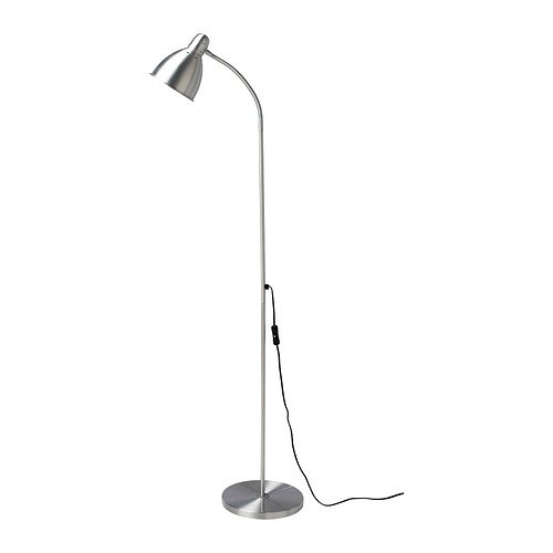 Amazon Com Ikea 201 109 03 Lersta Floor Reading Lamp Aluminum