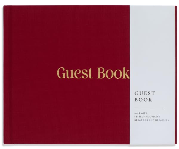 Photo 1 of Lamare Wedding Guest Book – Elegant Guest Book for Party, Baby Shower Guest Book & Polaroid Guest Book for Wedding
