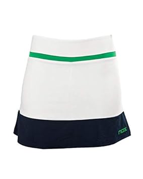 NOX Falda Pro Blanca Verde: Amazon.es: Deportes y aire libre