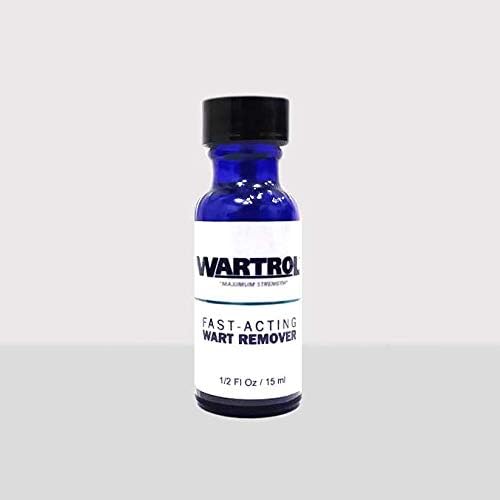 Wartrol - All Natural Wart Removal Treatment, New and Improved Formula, Easy Brush Application - 5 Pack