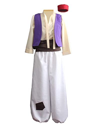 Photo 1 of Ainiel Men’s Arab Prince Costume Suits Party(S) White