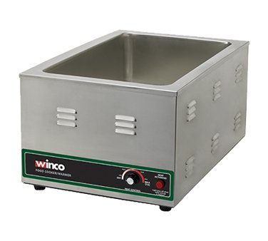 Winco fw-s600 electric food cooker/warmer, 1500-watt