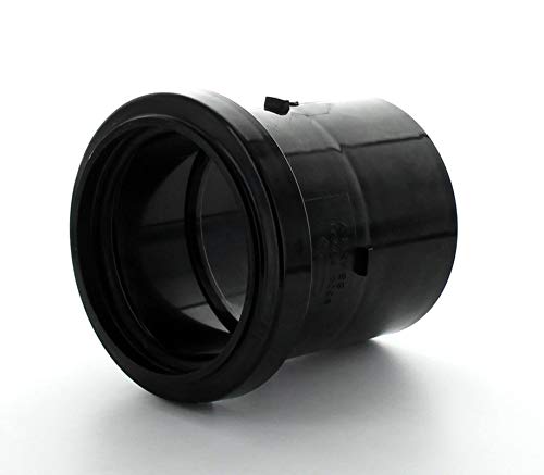 Hunter Soil 110MM Single Socket Coupling Various Colours S208 (Black)