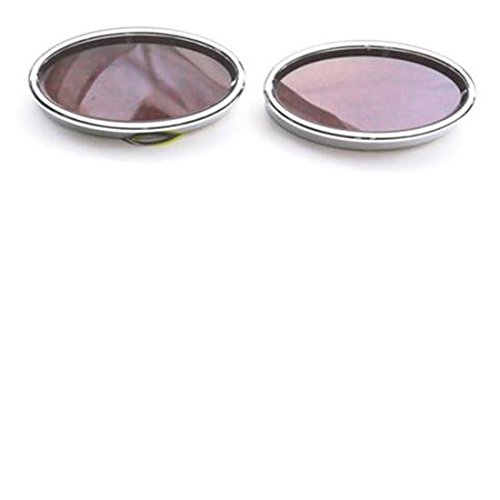 Lokar TL-1910 Standard Oval Chrome Taillight - Pair