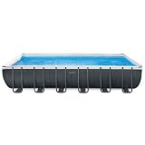 Intex 24ft X 12ft X 52in Ultra XTR Rectangular Pool Set with Sand Filter Pump, Ladder, Ground Cloth & Pool Cover