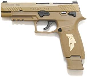 Amazon Aeg Sig Sauer P3 M17 ロング ガスブローバック ガスガン スパルタン フル刻印 Tan Abs樹脂フレーム ハンドガン 通販