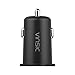 VINSIC Car Charger, Quick Charge Mini USB Car Charger for iPhone 7 / 6s / Plus, iPad Pro / Air 2 / mini, Samsung Galaxy S7 / S6 / Edge / Plus, Note 5 / 4, LG, Nexus, HTC, Android phone