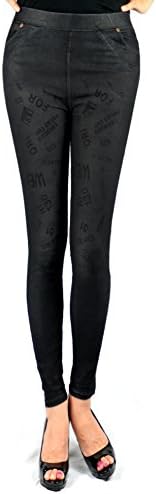 The Elixir Fashion Women Skinny Black Jeggings Stretch Sexy Pants Leggings Jean