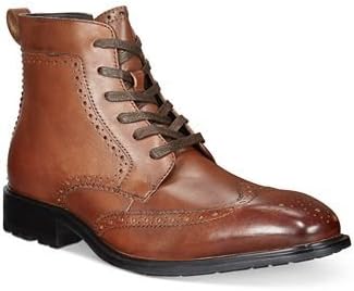 wingtip steel toe boots