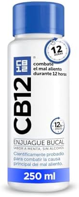 Colutório cb12 - combate a principal causa do mau hálito - efeito cientificamente comprovado durante 12 horas - 250ml