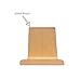 SAMDI Wood iPad Stand, iPad Holder Wood Stand for iPad Pro 9.7 10.5 Air Mini 2 3 4, Kindle, Nexus, Tab, E-Reader, Other Tablets (4-13 inch) - White Birch