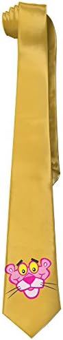 MEIDINGT Pink Panther Necktie Skinny Ties / New Novelty Necktie