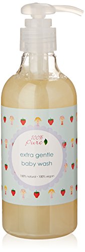 100% Pure Extra Gentle Baby Wash, 8.79 Fluid Ounce