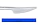 Extra Sharp Plastic Disposable Steak Knife by Shark-Tooth (Designed to Cut Through Meat/Chicken) (White, 50)