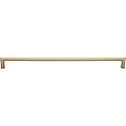 Top Knobs - TK946HB - Kinney Pull 12" - Honey Bronze - Lynwood Collection