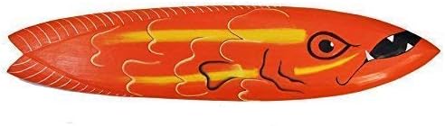 Surfboard 100cm Decoration with Fish Motif Mare Sea